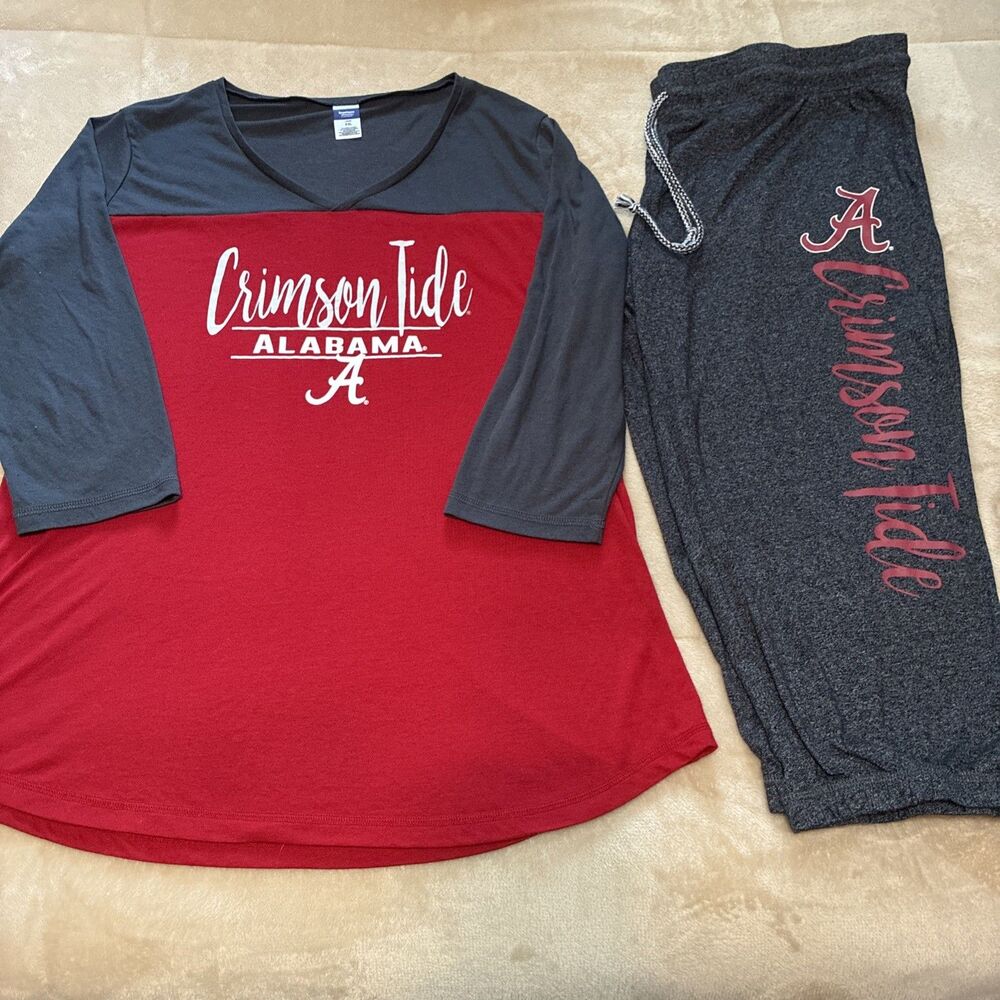 Crimson Tide Alabama XXL Pajamas Set Women's